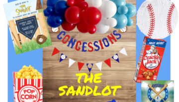 Sandlot Birthday Party