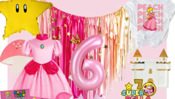 Princess Peach Birthday Party