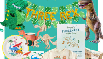 Three-Rex Birthday Party